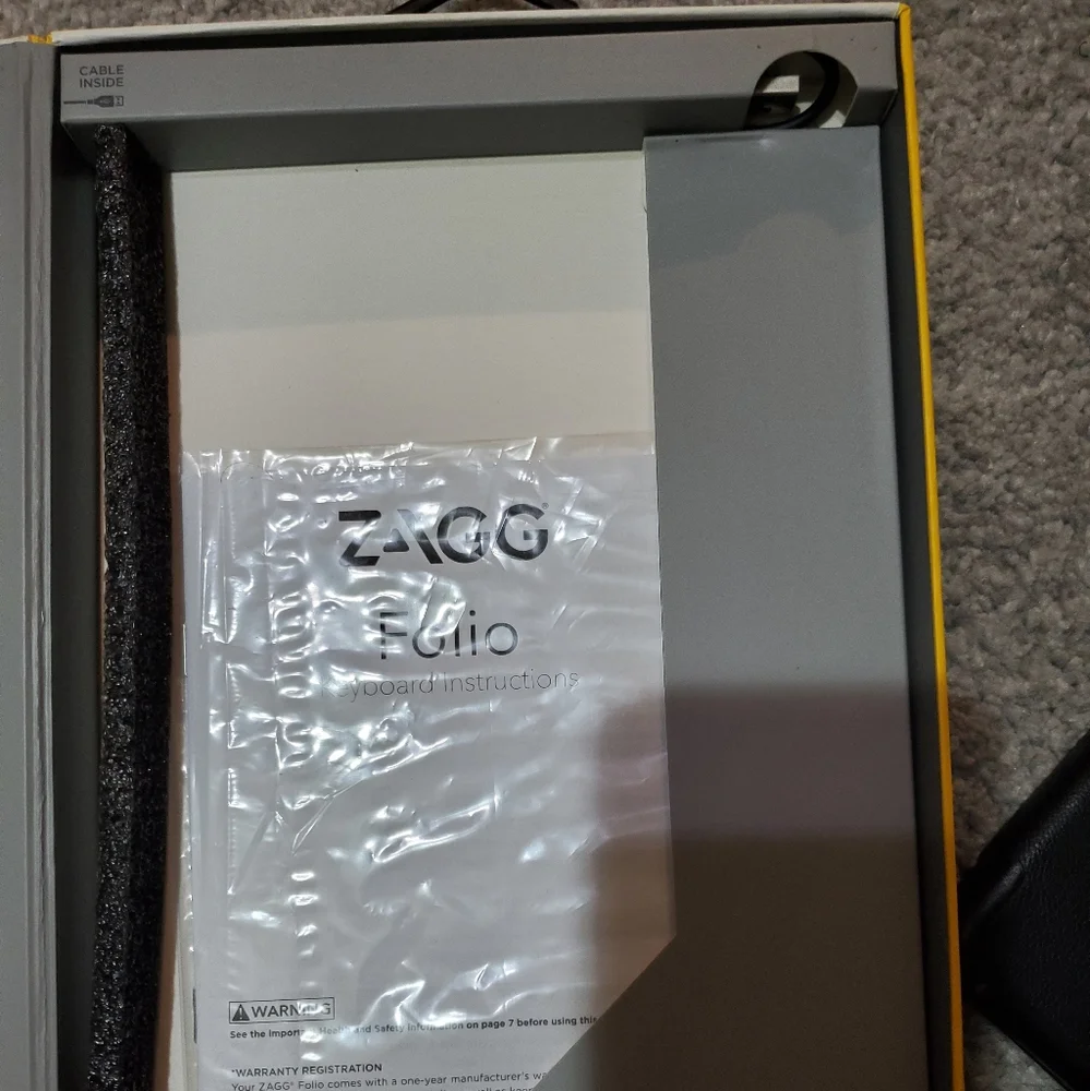 Tablet keyboard case